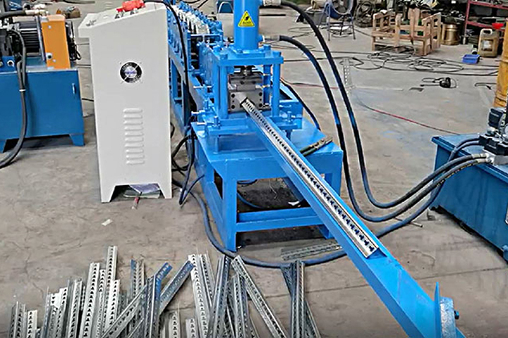 货架角铁主柱冷弯机