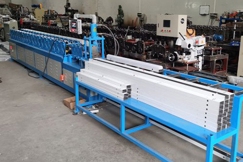 線(xiàn)条灯底壳冷弯成型机生产(chǎn)線(xiàn)